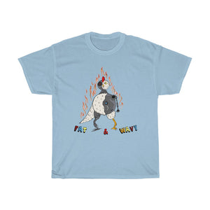 Wavy Robo Unisex Heavy Cotton Tee