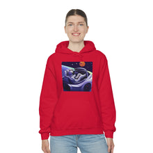 Load image into Gallery viewer, Dui Astronaut Unisex Hooded Sweatshirt