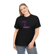 Load image into Gallery viewer, Retro Fat &amp; Wavy Unisex Heavy Cotton Tee