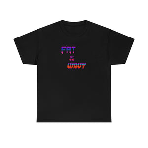 Retro Fat & Wavy Unisex Heavy Cotton Tee