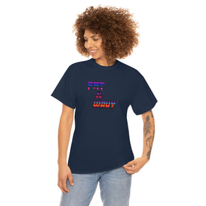 Retro Fat & Wavy Unisex Heavy Cotton Tee