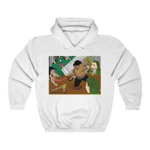 Ancient BernardNigga Unisex Heavy Blend™ Hooded Sweatshirt