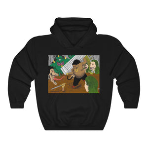 Ancient BernardNigga Unisex Heavy Blend™ Hooded Sweatshirt