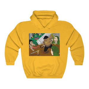 Ancient BernardNigga Unisex Heavy Blend™ Hooded Sweatshirt