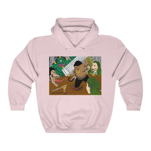 Ancient BernardNigga Unisex Heavy Blend™ Hooded Sweatshirt