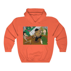 Ancient BernardNigga Unisex Heavy Blend™ Hooded Sweatshirt