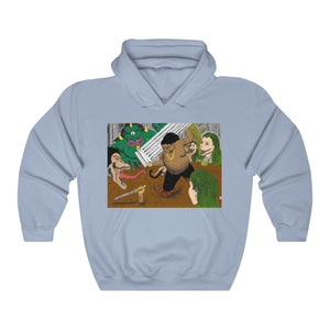 Ancient BernardNigga Unisex Heavy Blend™ Hooded Sweatshirt