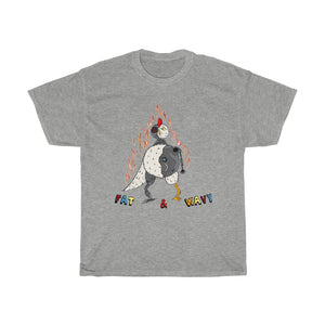 Wavy Robo Unisex Heavy Cotton Tee