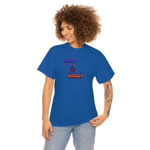 Retro Fat & Wavy Unisex Heavy Cotton Tee